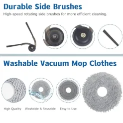 Ersättningskit för Roborock Qrevo-serien Robotdammsugare - Håll Din Dammsugare i Toppskick