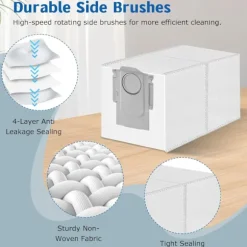 Ersättningskit för Roborock Qrevo-serien Robotdammsugare - Håll Din Dammsugare i Toppskick