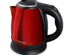 Esperanza EKK128R vattenkokare Parana 1L Svart, Röd 1350 W