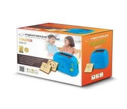 Esperanza SMILEY - Brödrost - 2 skiva - 2 Kortplatser