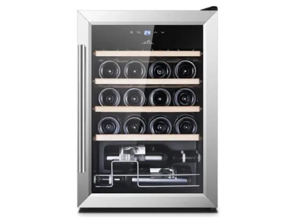 ETA ETA953190010GN - Vinkylare - bredd: 43 cm - djup: 45 cm - höjd: 63.8 cm - 53 liter - Klass G - svart