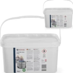 Etanolpasta för storköksvärmare - set om 2 x 4 kg - Hendi 190029