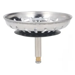 Europeisk stil i rostfritt stål Diskbänk Sil Stopper Combo Korg