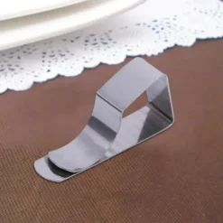 europeisk stil justerbar dukklämma i rostfritt stål hemfest picknickbordsöverdrag klämmor