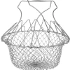 Expanderbar Frityrkorg i Rostfritt Stål - 23 cm