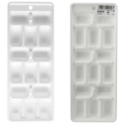 Fackelmann iskubsmaskin 24x9 cm vit PP