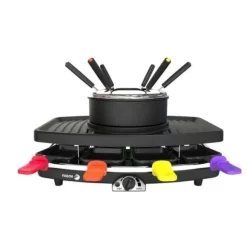FAGOR Raclettemaskin - FG816 - Raclette/Fondue - Upp till 8 personer - Justerbar termostat - 1100W