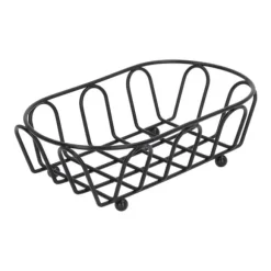 Fashionabla pommes frites i rostfritt stål för mellanmål och bakad mat