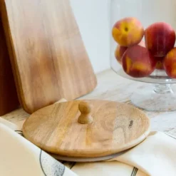 Fat | TRÄKOLONI | glas på bas L | 24x18 cm | 886749