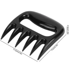 Fdit Pulled Pork Shredder 2st Bear Claw Meat Chopper Fläsktång Pull Shred Kött