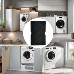 Filter - Beko - 2964840100 - Set of 2 - Compatible Tumble Dryer - Black