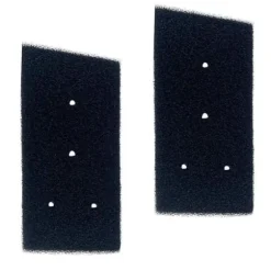 Filter - Whirlpool - 481010716911 - Pack of 2 - Compatible with Tumble Dryer - Black