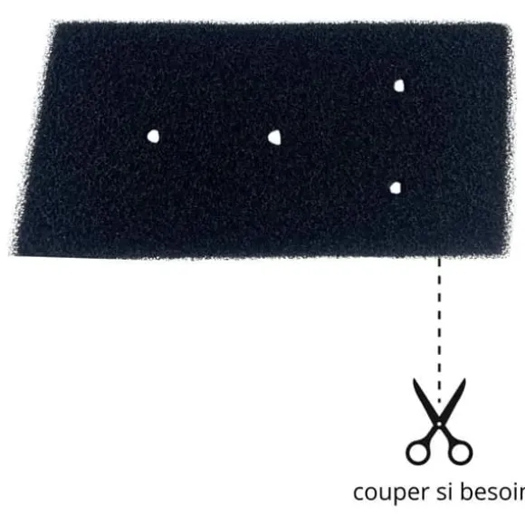 Filter - Whirlpool - 481010716911 - Pack of 2 - Compatible with Tumble Dryer - Black