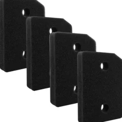 Filter till 9164761 torktumlare värmepumpstorktumlare, 4 st svampfilter för torktumlare 208 x 156 x 30 mm, luddfilter skumfilter svampfilter