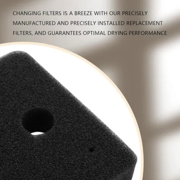Filter till 9164761 torktumlare värmepumpstorktumlare, 4 st svampfilter för torktumlare 208 x 156 x 30 mm, luddfilter skumfilter svampfilter