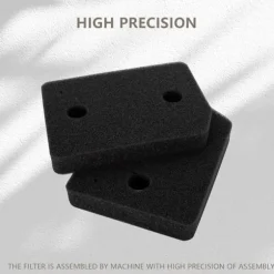 Filter till 9164761 torktumlare värmepumpstorktumlare, 4 st svampfilter för torktumlare 208 x 156 x 30 mm, luddfilter skumfilter svampfilter