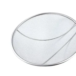 Finmaskigt sil Mångsidigt trähandtag i rostfritt stål Robust oljeskimmersked för hemköket