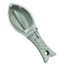 Fish Sccaler Praktisk lättanvänd snabb fiskfjällborttagare Skalare skrapa verktyg med lock för hemköket