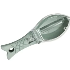 Fish Sccaler Praktisk lättanvänd snabb fiskfjällborttagare Skalare skrapa verktyg med lock för hemköket