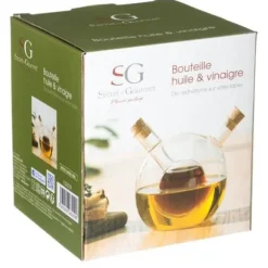 5five - flaska olja/vinäger glas 0,48l