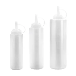 Flacontank - Plast - 0,700 L - Genomskinlig - Graduerad - Diskmaskinssäker