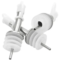 Flaskdispenser i stål, 3 st.