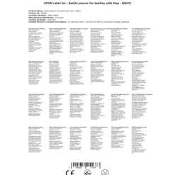 Flaskhällare - QUICK, med klaff