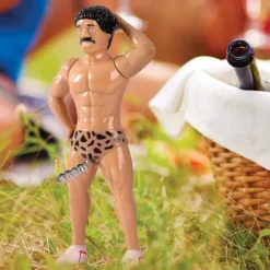 flasköppnare muskulös man mustasch