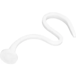 Flexibel bricka Dörrstöd Magnetisk Tvättmaskin Dörrhållare Universal för Front Load WasherWhite