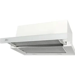 Fläktkåpa - GURARI - GCH 117 Wh - 60 cm - 1000 m³/h - Vitt glas