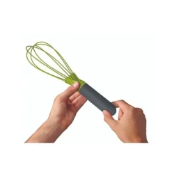 Fouet 2 i 1 - Joseph Joseph - Twist™ - Grön - Stål och silikon - Diskmaskinssäker