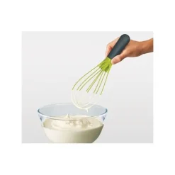 Fouet 2 i 1 - Joseph Joseph - Twist™ - Grön - Stål och silikon - Diskmaskinssäker