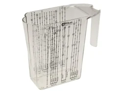 Förberedelsekanna, Vikan, 1,5 l, klar, plast, säkerställer korrekt dosering