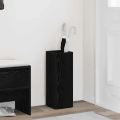 Förvaringskrok & Ställ med lagring Svart Ek 20 x 20 x 55,5 cm