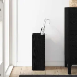 Förvaringskrok & Ställ med lagring Svart Ek 20 x 20 x 55,5 cm