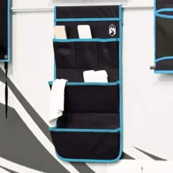 Förvaringspåse med lagring Grå 66 x 40 cm oxford