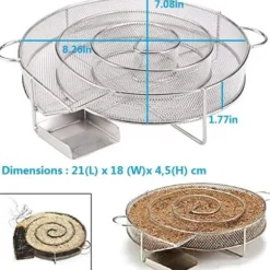 Fumoir - ZGEER - BBQ Kök - Rostfritt stål - Multifunktionell - Kallrökning