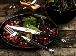 Gafflar Laguiole Svart SET 6 SdV