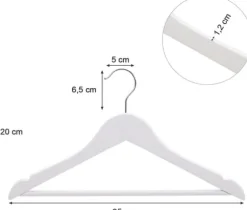 Galgar för barnkläder 20-pack Barngalgar i Trä
