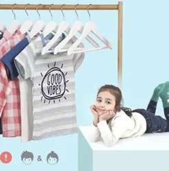 Galgar för barnkläder 20-pack Barngalgar i Trä