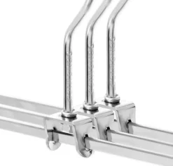 Galgar med klämmor 20-pack Kjolhängare halkfria