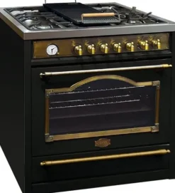 Gaskök - Kaiser - HGE 93555 - 90 cm - Ugn 115L - 5 gasplattor