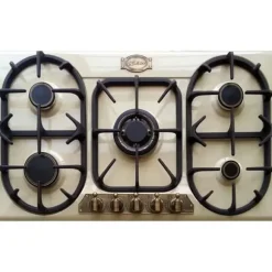 Gaskök - Kaiser - KG 9325 ElfEm - 90 cm - 5 brännare - Elfenben