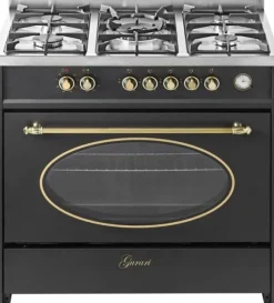 Gasköks - GURARI - GCH E 914 Bl r - Retro - 90 cm - Multifunktionsugn