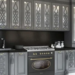 Gasköks - GURARI - GCH E 914 Bl r - Retro - 90 cm - Multifunktionsugn