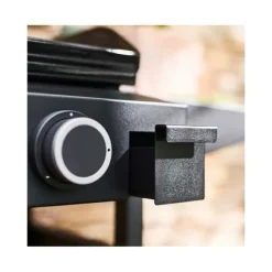 Gasplatta - Forge Adour - ORIGIN 60 - Svart stål - 2 brännare - 10 års garanti