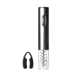 GE27806-Elektrisk vinöppnare, laddningsbar automatisk korkskruv, korkborttagare, grå