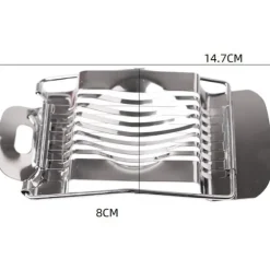Äggdelare för kokta ägg Rostfritt stål