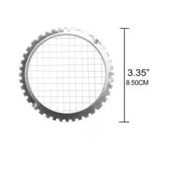 Ägghackare: Skivningsverktyg i rostfritt stål för hårdkokta ägg, frukt, ost, morötter och potatis