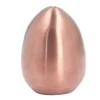 Äggkryddshaker i rostfritt stål Äggformad pepparshaker för utomhusgrill Restaurang Bankettfest Rose Gold